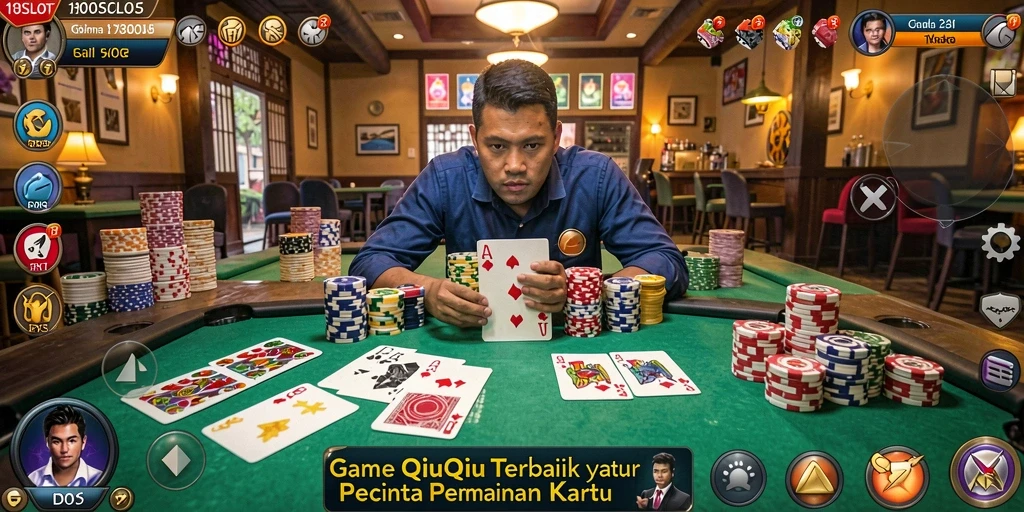 Tampilan gameplay QiuQiu yang seru dalam 180SLOT.