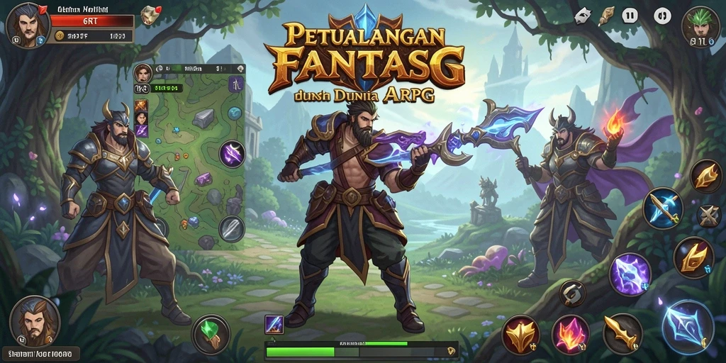 Gameplay seru dan menantang dalam dunia ARPG yang menakjubkan.