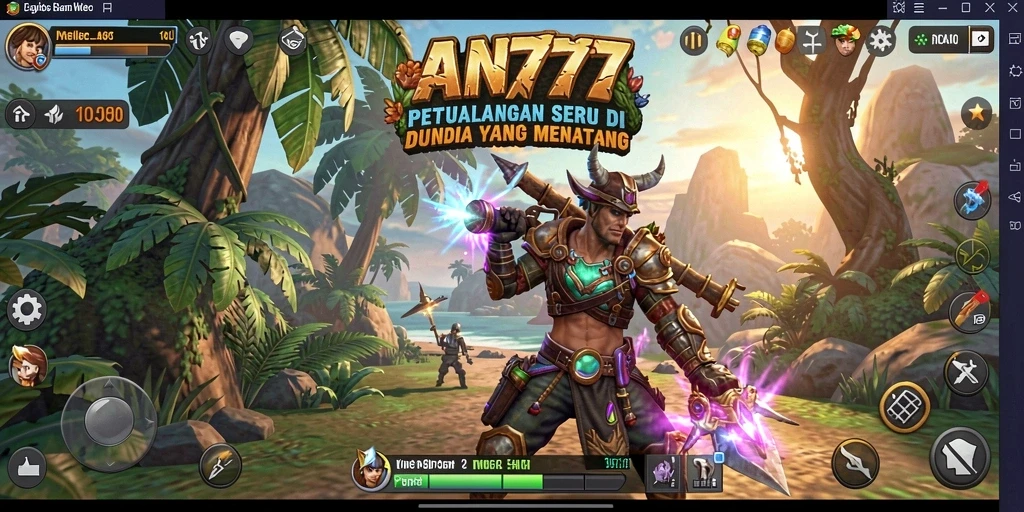 Tangkapan layar AN777 menampilkan gameplay yang mendalam dan menantang.