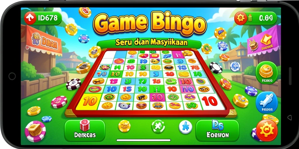 Tampilan gameplay seru ID678 dengan suasana Bingo yang mengasyikkan.