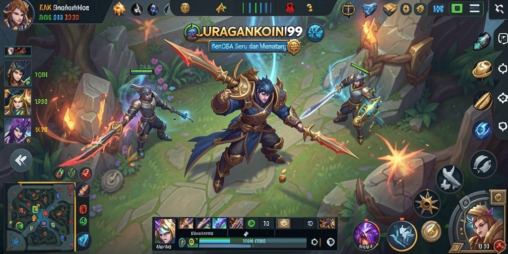 Tampilan menarik dari gameplay JURAGANKOIN99 yang seru.