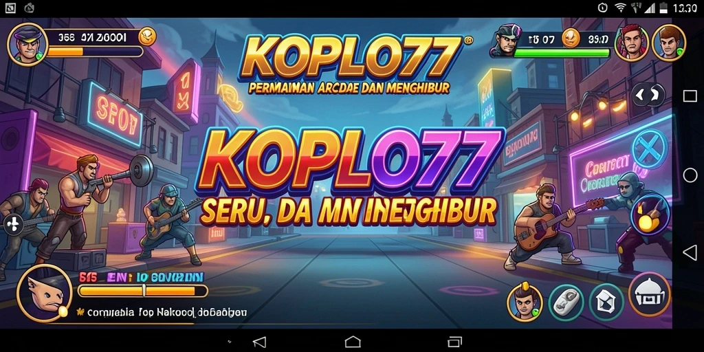 Screenshot gameplay KOPLO77 menampilkan aksi seru dalam permainan Arcade.
