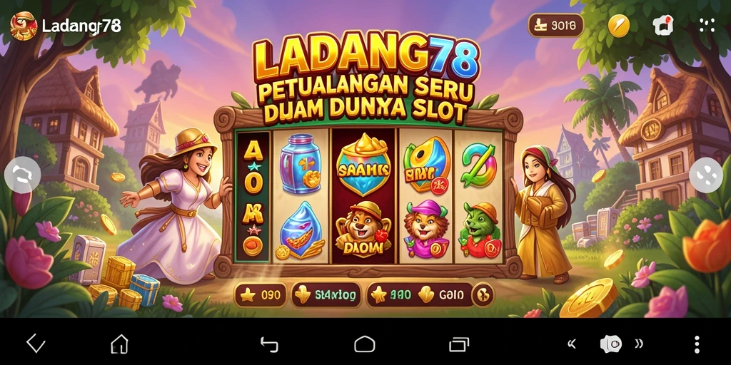 Gameplay Slot yang seru dan menegangkan di LADANG78.