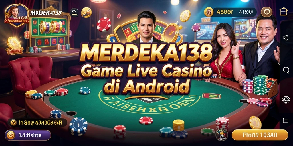 Tampilan gameplay Live Casino MERDEKA138 yang mengasyikkan dan realistis.