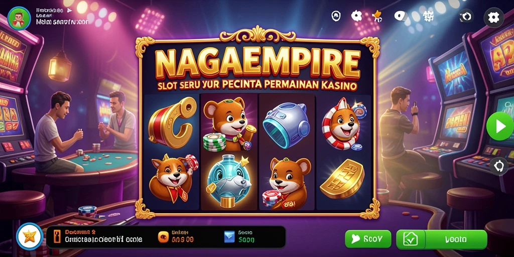 Tampilan menarik dari gameplay Slot NAGAEMPIRE.