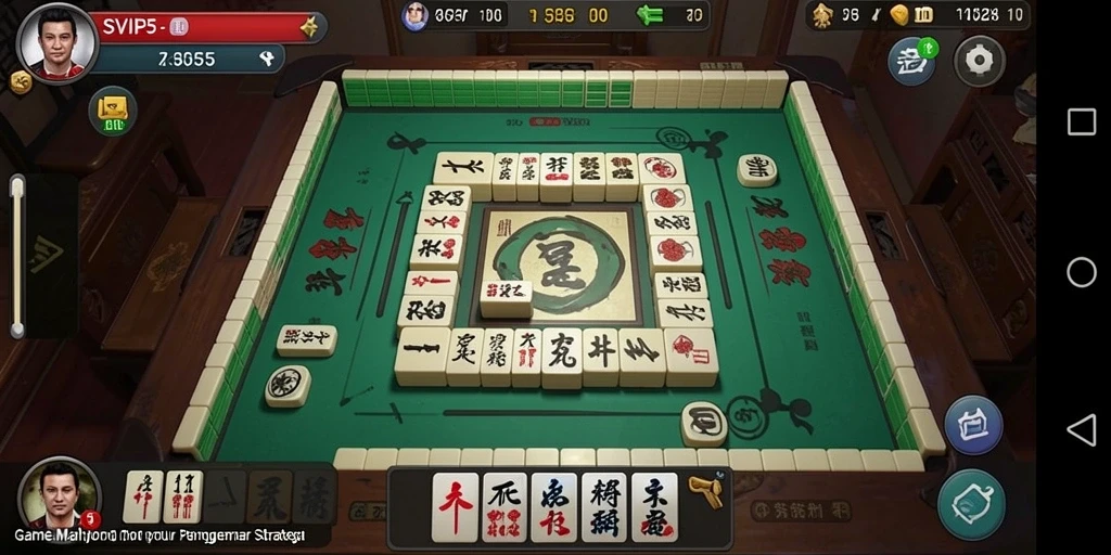 Menampilkan gameplay menarik dari SVIP5 dengan tantangan Mahjong.
