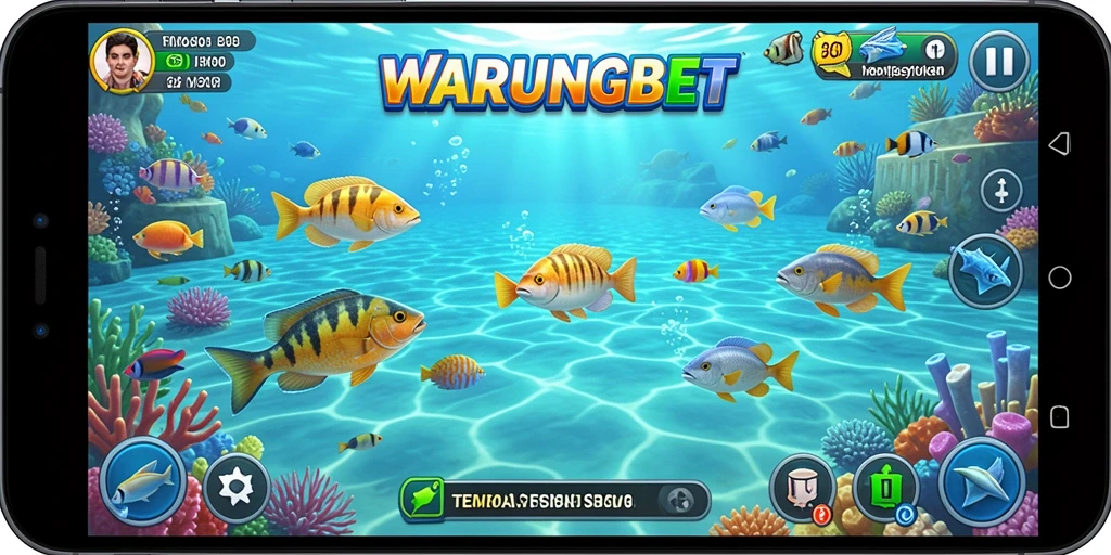 Screenshot gameplay Tembak Ikan yang mengasyikkan di WARUNGBET.